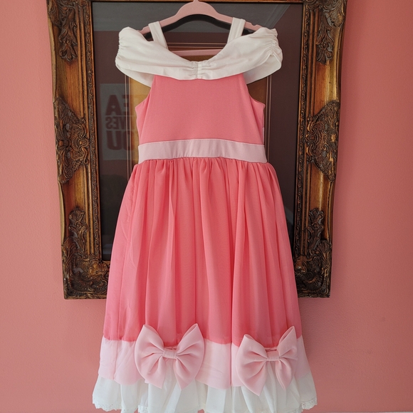 Pink Bow Kids Costume Dress - Picture 4 of 14